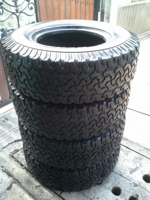 BF All USA. 265/70/16 ปี11 สภาพสวยๆ 1ชุด