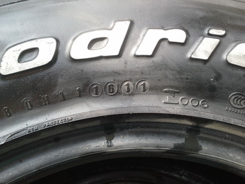 BF All USA. 265/70/16 ปี11 สภาพสวยๆ 1ชุด