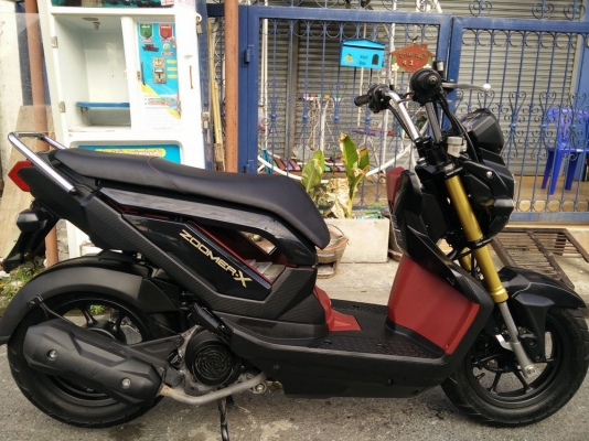 HONDA ZOOMER X รถปี2014วิ่ง3xxxโล ตัวท็อปคอมบายเบรก สวยแกะกล่องพร้อมใช้งานเดิมๆทุกจุด