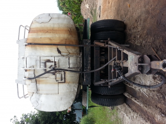 ขายด่วนหางพ่วงรถน้ำมัน 2เพลา ราคาถูกมาก