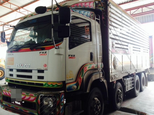 ขายรถสิบล้อ Isuzu DECA 360 คอกเกษตรดั้มเนียม อู่รวมชัย แม่ลูก ปี54รถสวยพร้อมใช้งาน ราคาต่อรองได้