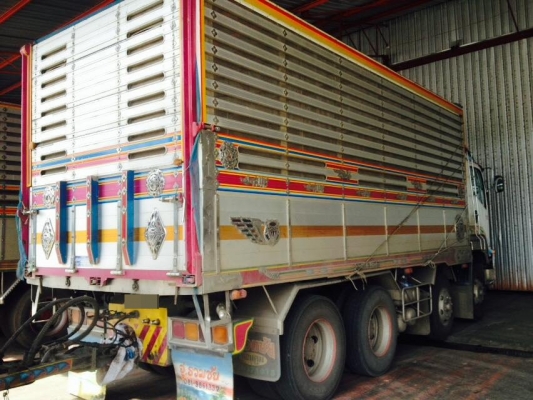 ขายรถสิบล้อ Isuzu DECA 360 คอกเกษตรดั้มเนียม อู่รวมชัย แม่ลูก ปี54รถสวยพร้อมใช้งาน ราคาต่อรองได้