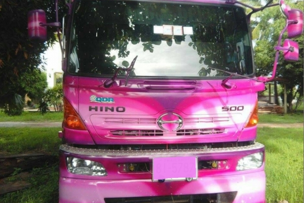 ขาย HINO 344 พ่วงแม่ลูก กระบะเนียมดั๊ม คอกเกษตร รถปี 55