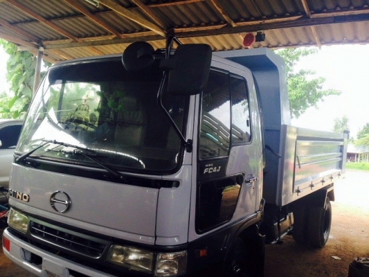 ขาย6ล้อดัมพ์ hino fc4j 140ดัมพ์5คิว แชชซีสวย พ.เพาเวอร์แอร์ สภาพพร้อมวิ่งใช้งาน