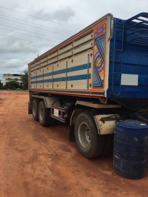 ขายรถสิบล้อ hino FM1A  344 ปี 55  พ่วงแม่ลูก ดั้มเนียม อู่เสรีชัยพัฒนา รถสวยพร้อมใช้งาน