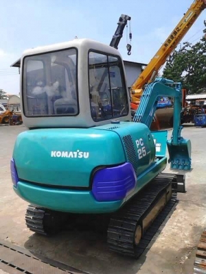 ขาย KOMATSU รุ่น PC25-1 ชั่วโมงทำงานน้อย 2452 ชม รถนำเข้าญี่ปุ่น