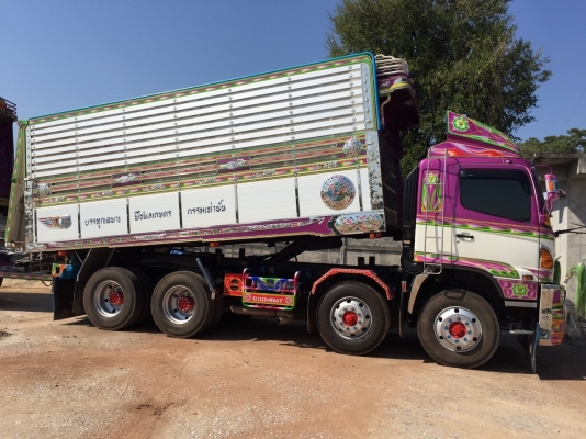ขาย HINO 344 พ่วงแม่ลูก กระบะเนียมคอกเกษตรดั๊ม อู่ ส สมบัติ รถปี 57 ขาย HINO 344 พ่วงแม่ลูก กระบะเนียมคอกเกษตรดั๊ม อู่ ส สมบัติ รถปี 57