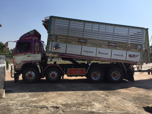 ขาย HINO 344 พ่วงแม่ลูก กระบะเนียมคอกเกษตรดั๊ม อู่ ส สมบัติ รถปี 57 ขาย HINO 344 พ่วงแม่ลูก กระบะเนียมคอกเกษตรดั๊ม อู่ ส สมบัติ รถปี 57