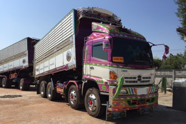 ขาย HINO 344 พ่วงแม่ลูก กระบะเนียมคอกเกษตรดั๊ม อู่ ส สมบัติ รถปี 57 ขาย HINO 344 พ่วงแม่ลูก กระบะเนียมคอกเกษตรดั๊ม อู่ ส สมบัติ รถปี 57