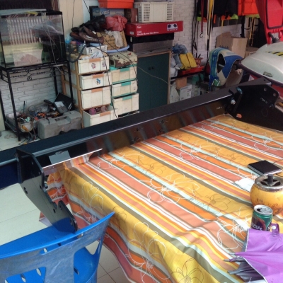 ขายกันชนนอกใช้ลากเทนเลอร์ของวีโก้ มือ1 ของแท้100\% ราคา4500บาท