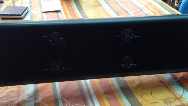 ขายกันชนนอกใช้ลากเทนเลอร์ของวีโก้ มือ1 ของแท้100\% ราคา4500บาท