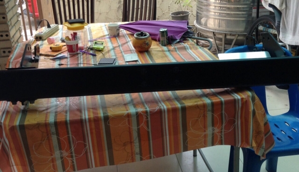 ขายกันชนนอกใช้ลากเทนเลอร์ของวีโก้ มือ1 ของแท้100\% ราคา4500บาท