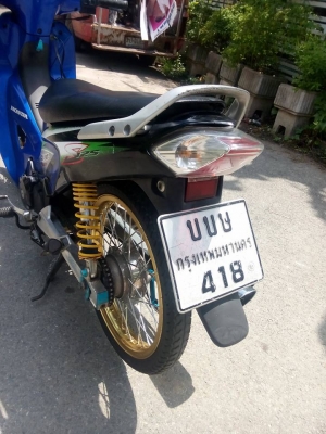 ขายลูกเดียว wave125sปี2545 ราคาประหยัด มีเล่มเอกสารครบ