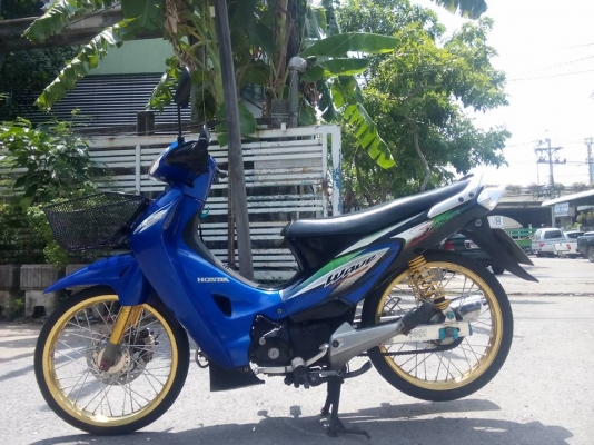 ขายลูกเดียว wave125sปี2545 ราคาประหยัด มีเล่มเอกสารครบ