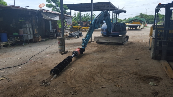 ขายมอเตอร์พร้อมดอกเจาะใส่รถเจาะ.pc50..60..100