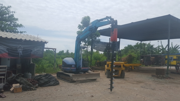 ขายมอเตอร์พร้อมดอกเจาะใส่รถเจาะ.pc50..60..100