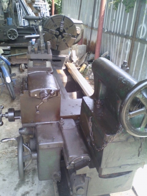 ขายกลึง8ฟุตเหวี่ยง1200mm.รุ่นเก่าหน่อย..กลึงงานหนัก..ลดพิเศษ95000