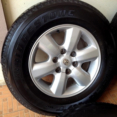 -----ขายแล้ว-----ล้อ FORTUNER 17 นิ้ว