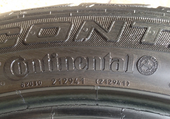 ยาง Continental 245 45 20 สภาพสวย ดอกเต็มๆ