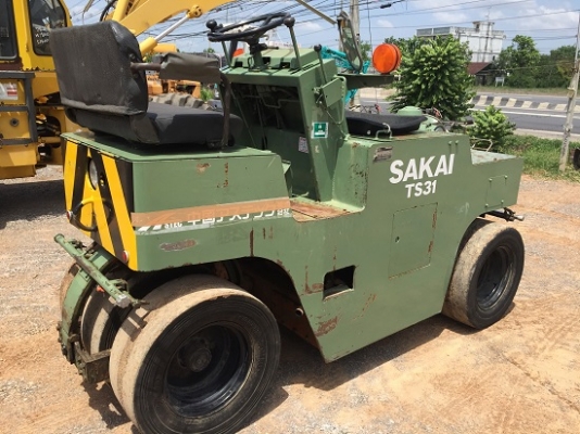 ขายรถบดล้อยาง SAKAI TS 31 รุ่นใหม่ พร้อมใช้งาน นำเข้าจากญี่ปุ่น ติดต่อคุณ อิทธิวัฒน์ 095-7467778