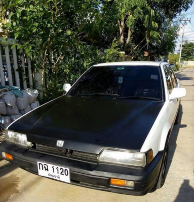 ขาย ฮอนด้า แอคคอร์ด ปี88 สีขาว ติดแก๊ส ลงเล่มแล้ว รถใช้งานทุกอย่างปกติ