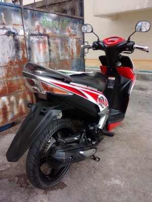 Yamaha Mio125 (ล้อแม็กซ์แท้) สีขาว-แดง รถปี55 สวยๆพร้อมเล่มครับ Yamaha Mio125 (ล้อแม็กซ์แท้) สีขาว-แดง รถปี55 สวยๆพร้อมเล่มครับ