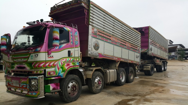 ขายรถพ่วง 24 ล้อ แม่-ลูก กระบะเนียมคอกเกษตรดั้ม อู่.ซี ที ทรัค ISUZU 360 ปี.52 รถสวย ราคาถูกๆ 2550000 สนใจโทรจองด่วน