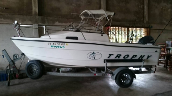 ขายเรือtrophy1802. 18ฟุต เครื่องF115