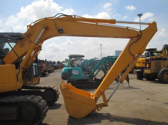 รถแบคโฮ KOMATSU PC128US-2E1 ระบบไฟฟ้าเต็ม สภาพสวยพร้อมใช้ นำเข้าจากญี่ปุ่น