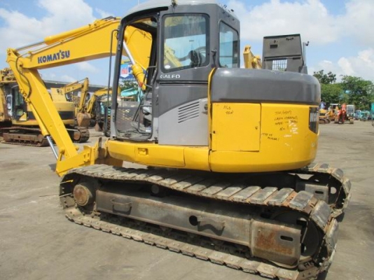 รถแบคโฮ KOMATSU PC128US-2E1 ระบบไฟฟ้าเต็ม สภาพสวยพร้อมใช้ นำเข้าจากญี่ปุ่น