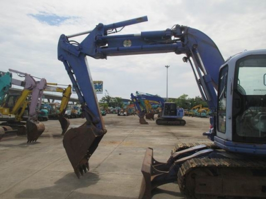 รถแบคโฮ KOMATSU PC128UU-1E ระบบไฟฟ้าเต็ม รถนอกนำเข้าสภาพสวยพร้อมใช้งาน