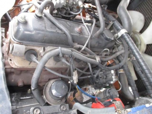 รถโฟล์คลิฟท์ TOYOTA รุ่น FG 25-7 เสาสูง 3 เมตร มีเสาเข้าตู้ เครื่องเบนซิน 3Y ขนาด 2.5 ตัน