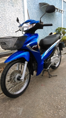 Wave 110i ปลายปี57 สตาร์ดมือ เอกสารชุดโอนครบ รถบ้านแท้