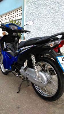 Wave 110i ปลายปี57 สตาร์ดมือ เอกสารชุดโอนครบ รถบ้านแท้