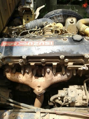 หกลัอ อีซูซุ NPR120 ปี38 ช่วงยาว4.30ม สภาพพร้อมใช้งาน เล่มทะเบียน.โอน