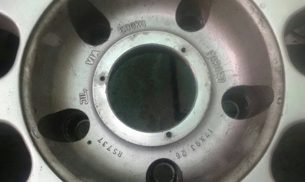 ขายล้อซิ่งญี่ปุ่นBBSแท้รุ่นRS737ล้อ3ชิ้นหมุดรอบเนื้อFROGED