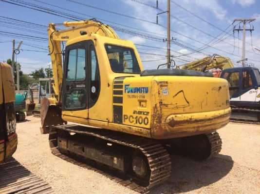 ขายรถแบคโฮ KOMATSU PC100-6 สภาพสวยพร้อมใช้ นำเข้าจากญี่ปุ่น มีVDOการทำงานให้ชมครับ