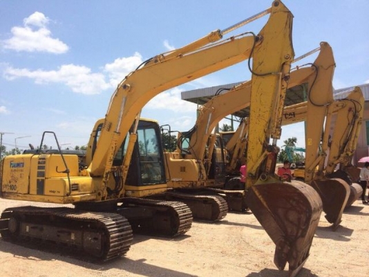 ขายรถแบคโฮ KOMATSU PC100-6 สภาพสวยพร้อมใช้ นำเข้าจากญี่ปุ่น มีVDOการทำงานให้ชมครับ