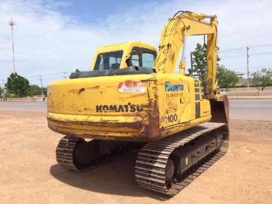 ขายรถแบคโฮ KOMATSU PC100-6 สภาพสวยพร้อมใช้ นำเข้าจากญี่ปุ่น มีVDOการทำงานให้ชมครับ