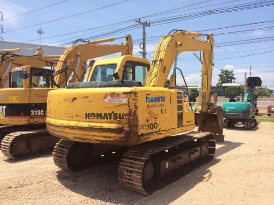 ขายรถแบคโฮ KOMATSU PC100-6 สภาพสวยพร้อมใช้ นำเข้าจากญี่ปุ่น มีVDOการทำงานให้ชมครับ