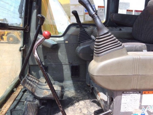 ขายรถแบคโฮ KOMATSU PC100-6 สภาพสวยพร้อมใช้ นำเข้าจากญี่ปุ่น มีVDOการทำงานให้ชมครับ