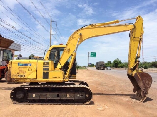 ขายรถแบคโฮ KOMATSU PC100-6 สภาพสวยพร้อมใช้ นำเข้าจากญี่ปุ่น มีVDOการทำงานให้ชมครับ