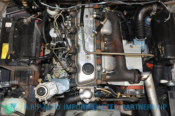 ขายรถโฟล์คลิฟท์มือสอง NISSAN รุ่น EH02 ราคา 285,000 บาทนำเข้าจากประเทศญี่ปุ่น 100\% ไม่เคยใช้งานในประเทศไทย