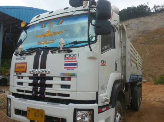 **2,850,000 บ.ต่อรอง/// 10ล้อพ่วง ISUZU DECA-360 แม่+ลูกดั้ม สามมิตร **ขาย ISUZU DECA FXZ-360 22ล้อ พ่วง แม่+ลูก ดั้มเหล็กสามมิตร แม่ปี54 ลูก ปี56 สภาพสวย พร้อมใช้งาน ISUZU DECA FXZ 360 EURO-3 ปี54 เครื่องเดิม เกียร์เดิม เครื่องดี แน่น แห้ง แรงดี ไม่เยิ้ม