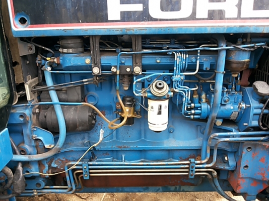 ขายรถไถ FORD NEW HOLLAND 7840 SL POWERSTAR  2 เพลา 6 สูบ คานหน้าคาราโร่  ราคา 630000