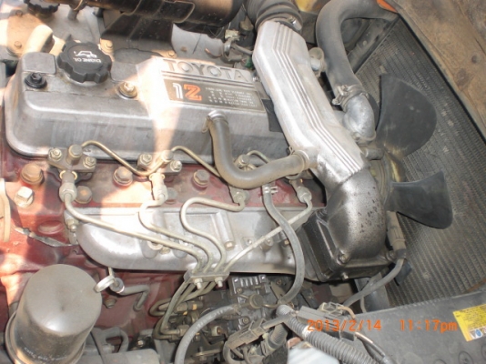 ขาย toyota 5fd23 4.5m hinge fork