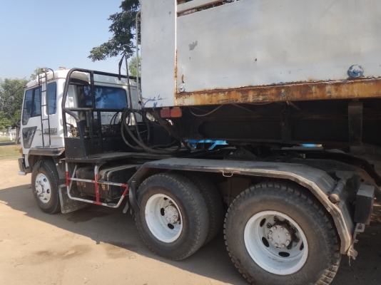 ขายด่วน รถสิบล้อหัวลาก  พร้อมหางดั้มพ์  MITSU   TURBO  พร้อมใช้งาน