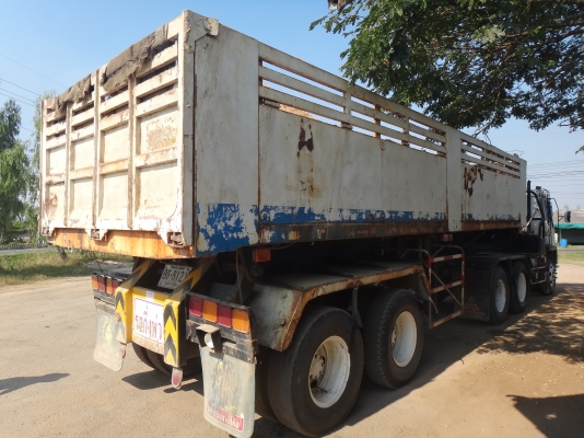 ขายด่วน รถสิบล้อหัวลาก  พร้อมหางดั้มพ์  MITSU   TURBO  พร้อมใช้งาน