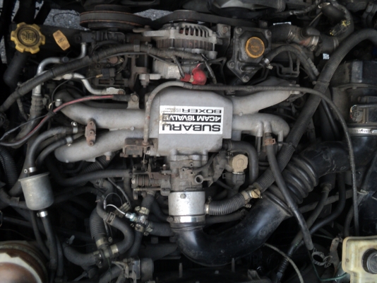 -ขายรถยนต์เรโนลล์R//21 วางเครื่องซูบารุบอกเซอรอีเจ20วางแก็สแอลพีจีแล้วใช้ระบบน้ำมันได้เกียร์ออโต้