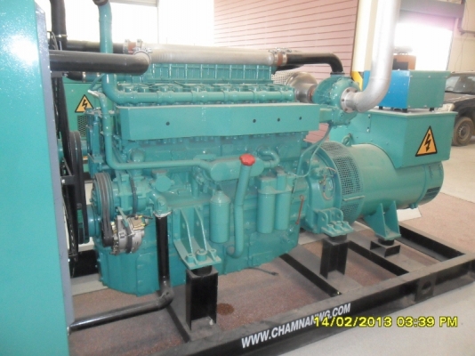 เครื่องกำเนิดไฟฟ้า 500 kVA. (400kw.) USED